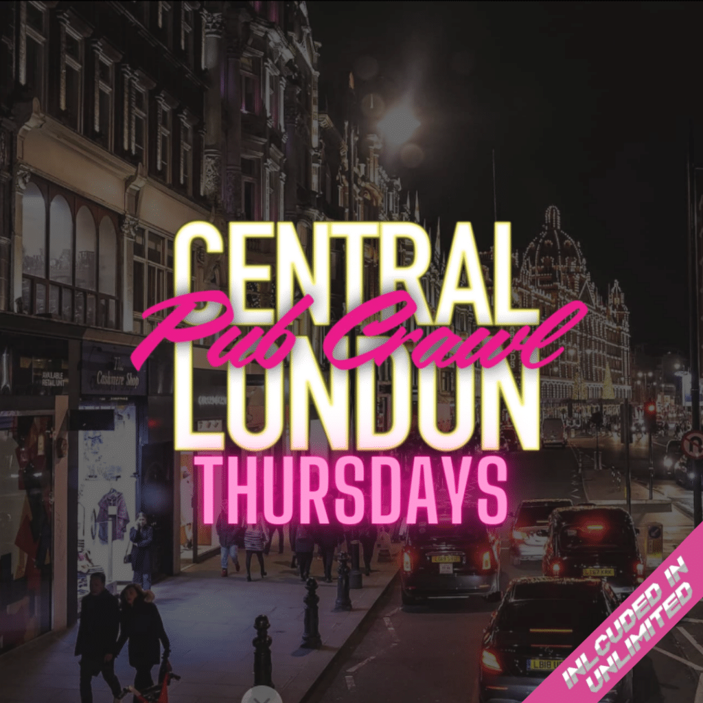 Central London Pub Crawl every Thursday